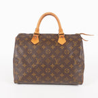 Authentic Louis Vuitton Monogram Speedy 30  Handbag M41526 vintage 05E125830029