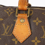 Louis Vuitton Speedy 25 Monogram Brown Handbag M41528 Used Vintage 07E187480012