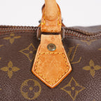 Louis Vuitton Monogram Speedy 40 M41522 Boston Hand Bag Brown Used 07E364180002