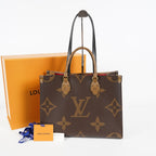 Louis Vuitton OnTheGo MM M45321 Reverse Monogram Canvas Tote Used 07A3321736031