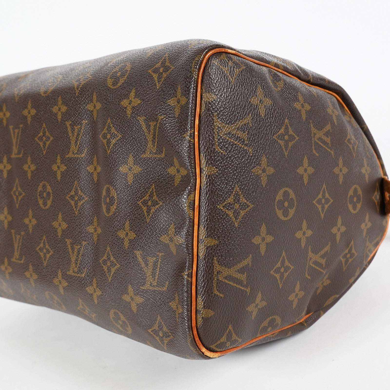 Louis Vuitton Monogram Speedy 30 Boston Handbag Brown Canvas M41526 07E067040029