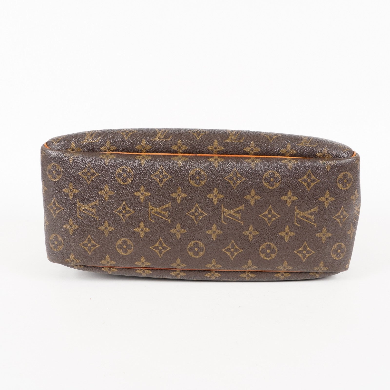 LOUIS VUITTON Deauville Handbag M47270 Monogram canvas Brown 06E022640012