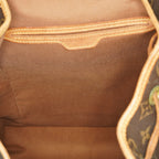 Louis Vuitton Montsouris GM M51135 Monogram Canvas Brown Backpack 09E134510011