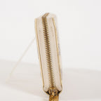 Louis Vuitton Zippy Wallet Damier Azur White Round Long PVC vintage 03T082000009