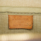 Louis Vuitton Monogram Deauville M47270 Hand Bag Brown Used Vintage 07A082288024