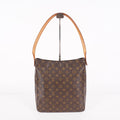 Louis Vuitton Monogram Looping GM Shoulder Bag Brown M51145 Vintage 07E143410005
