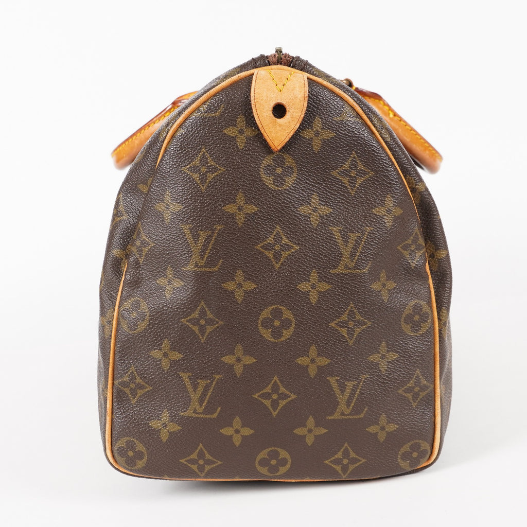 Authentic Louis Vuitton Monogram Speedy 35 Handbag vintage M41524 05E256050016