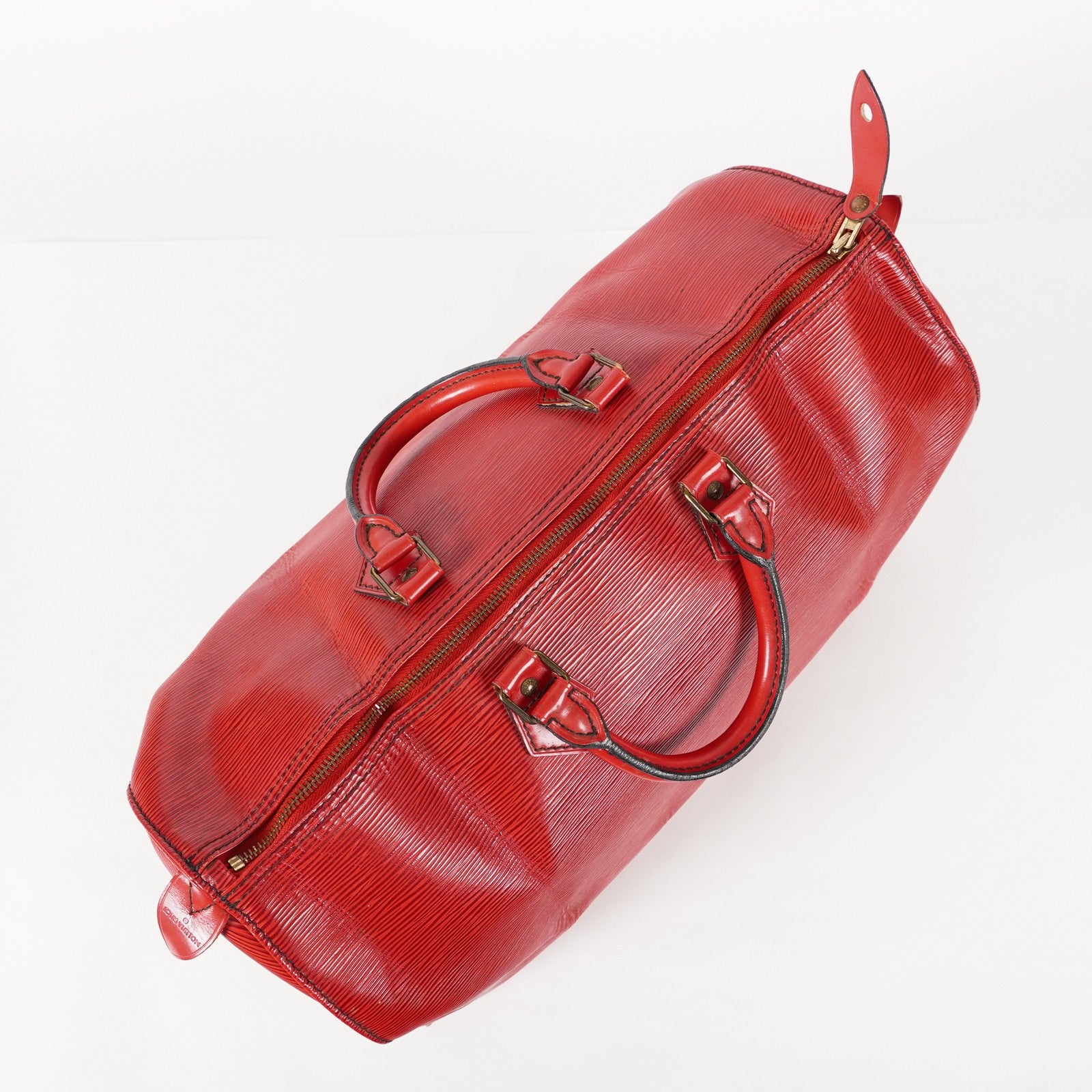 LOUIS VUITTON Epi Speedy 40 Boston Bag Handbag M42987 Women 02E024576025