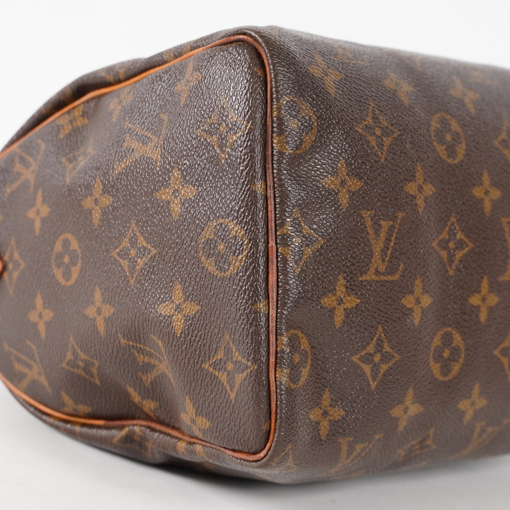 Authentic Louis Vuitton Monogram Speedy 25 Handbag vintage M41528 03E117810011