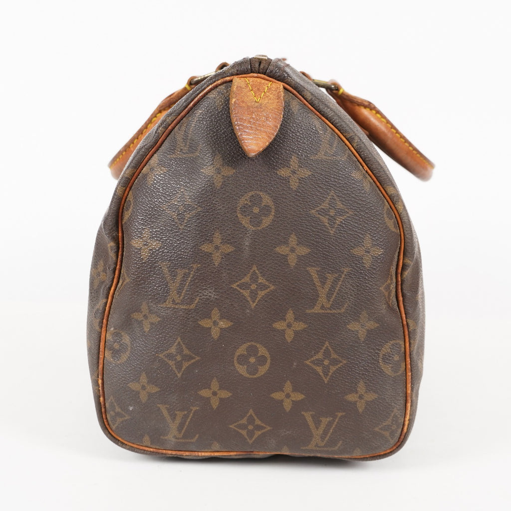 Authentic Louis Vuitton Monogram Speedy 30 Handbag M41526 vintage 06E344070012
