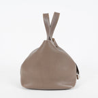 Hermes Picotin Lock MM Taurillon Clemence Leather Bag Gray Used 07E2223980025