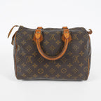 Louis Vuitton Speedy 25 M41528 Monogram Brown Boston Hand Bag Used 07E216490015