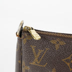 LOUIS VUITTON Pochette Accessoires M51980 Monogram Brown Used Pouch 07A212688431