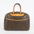 Louis Vuitton Deauville M47270 Monogram Canvas Brown Handbag Used 08M132945817
