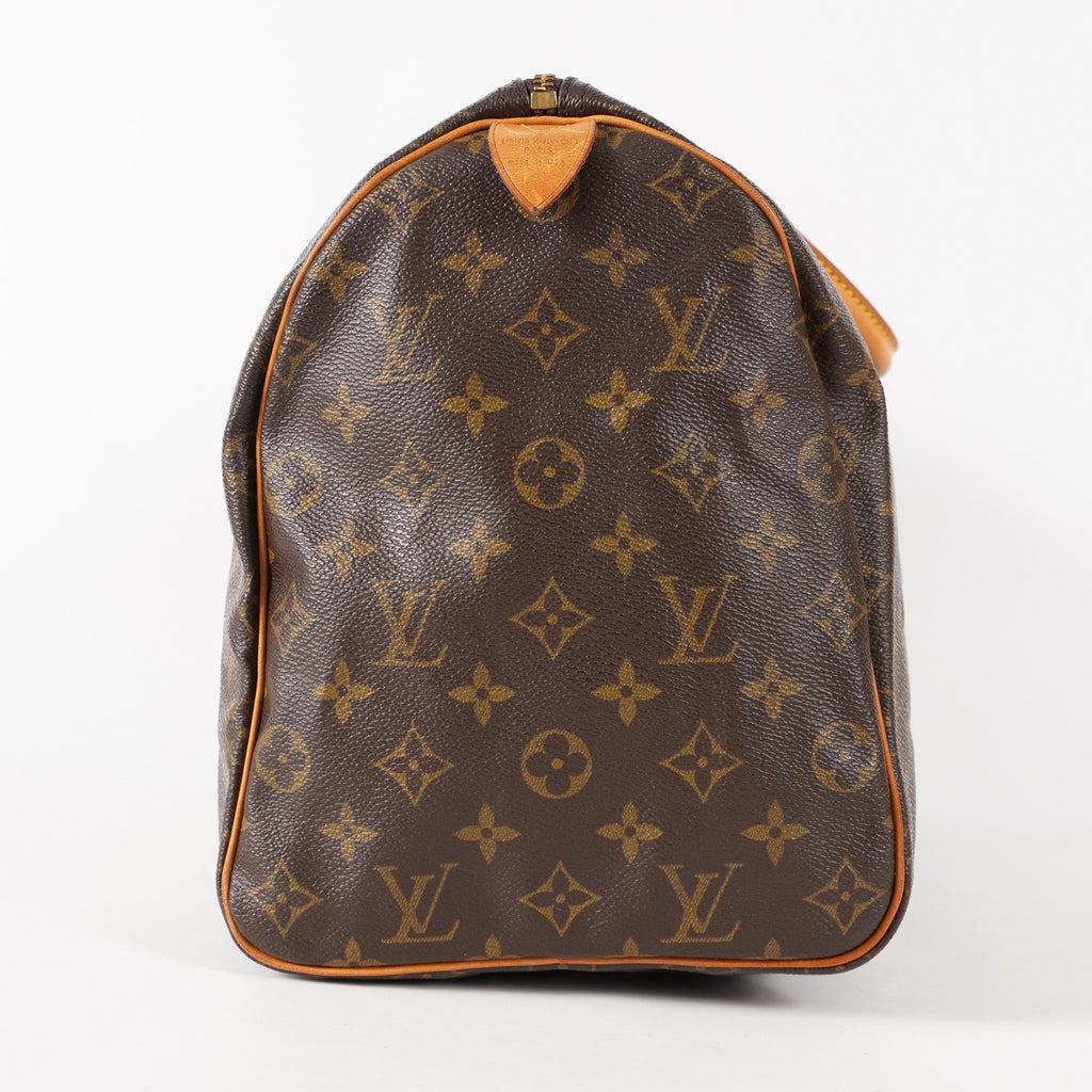 Authentic Louis Vuitton Monogram Speedy 40 Hand Boston Bag M41522 03E079020011