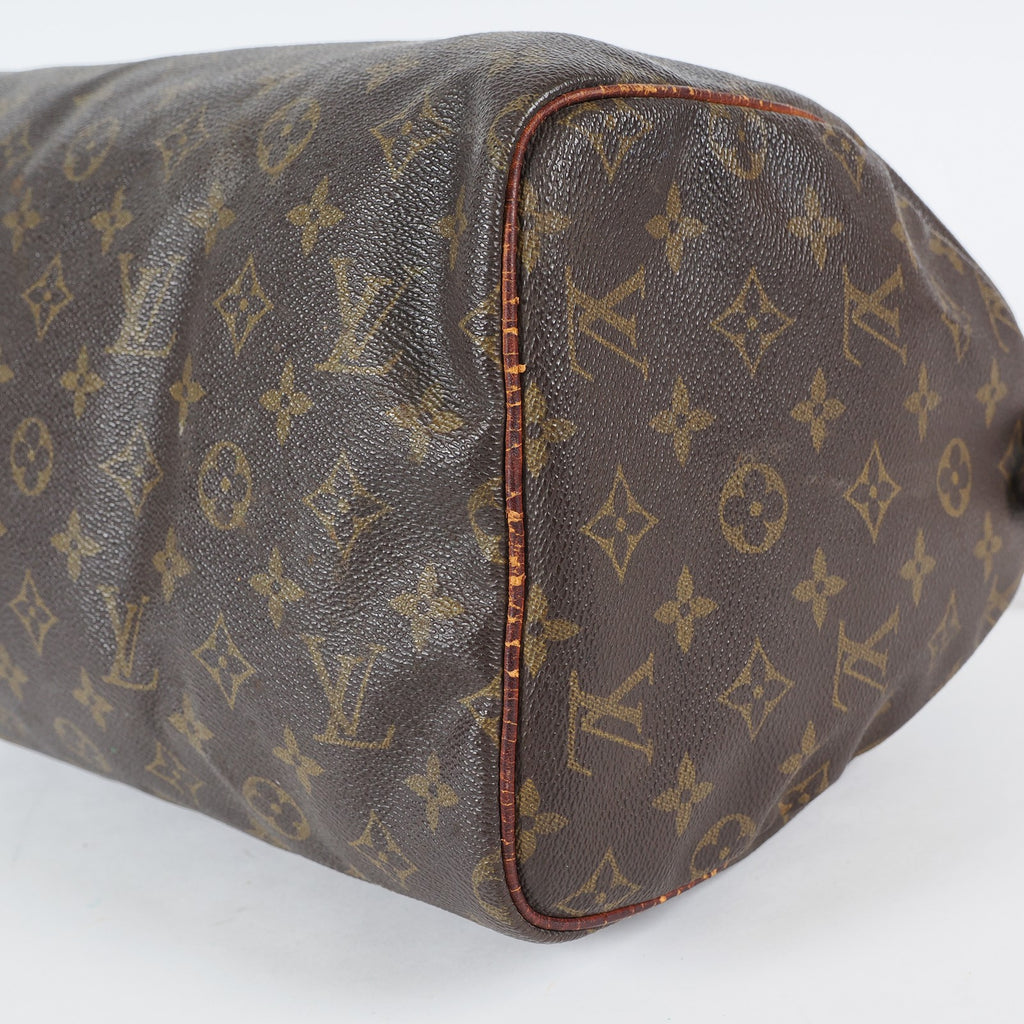 LOUIS VUITTON Speedy 30 Monogram Handbag Mini Boston M41526 used 04A313660807