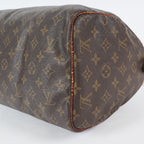 LOUIS VUITTON Speedy 30 Monogram Handbag Mini Boston M41526 used 04A313660807