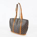Louis Vuitton Babylone Monogram Shoulder Tote Bag Brown M51102 07E072200017