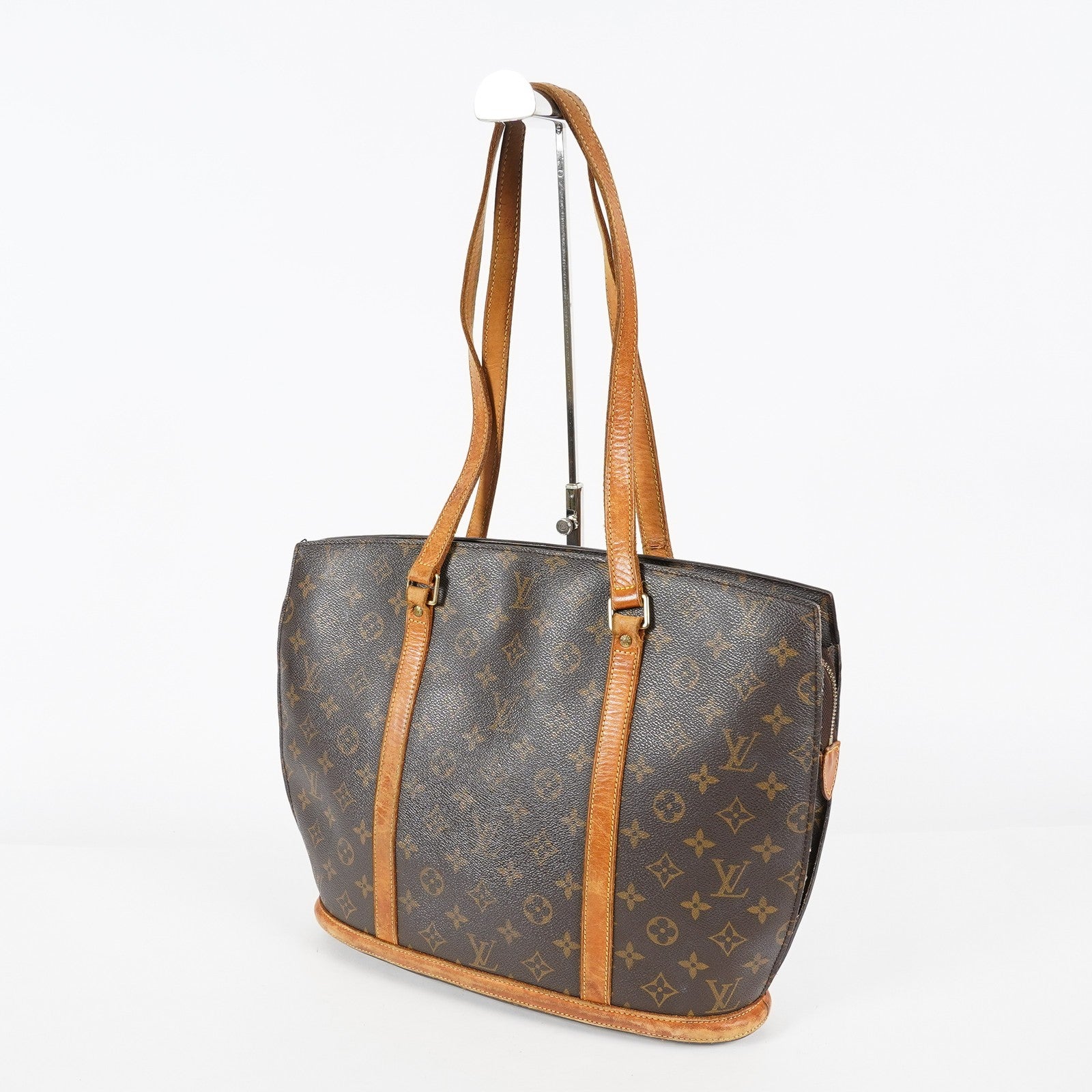 Louis Vuitton Babylone Monogram Shoulder Tote Bag Brown M51102 07E072200017