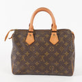 Authentic Louis Vuitton Monogram Speedy 25 M41528 Handbag vintage 03E4910120011