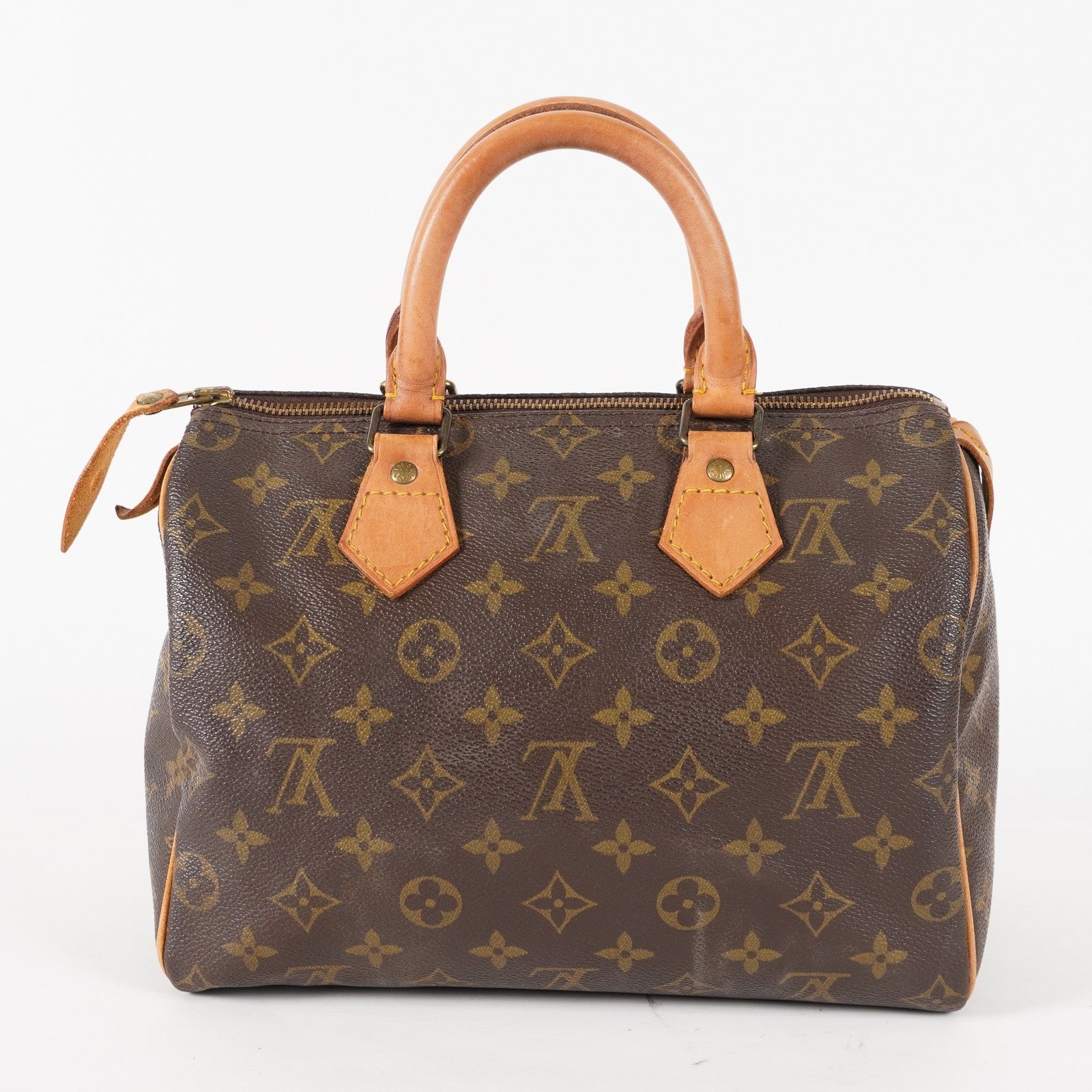 Authentic Louis Vuitton Monogram Speedy 25 M41528 Handbag vintage 03E4910120011