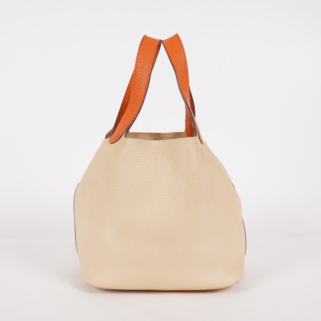 Hermes Picotin MM Casaque handbag, Taurillon Clemence leather 06E2416500029