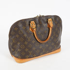 Louis Vuitton Alma PM M51130 Monogram Canvas Handbag Brown Vintage 08A282860015
