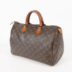 Authentic Louis Vuitton Monogram Speedy 35 M41524 Handbag used 06E125205210