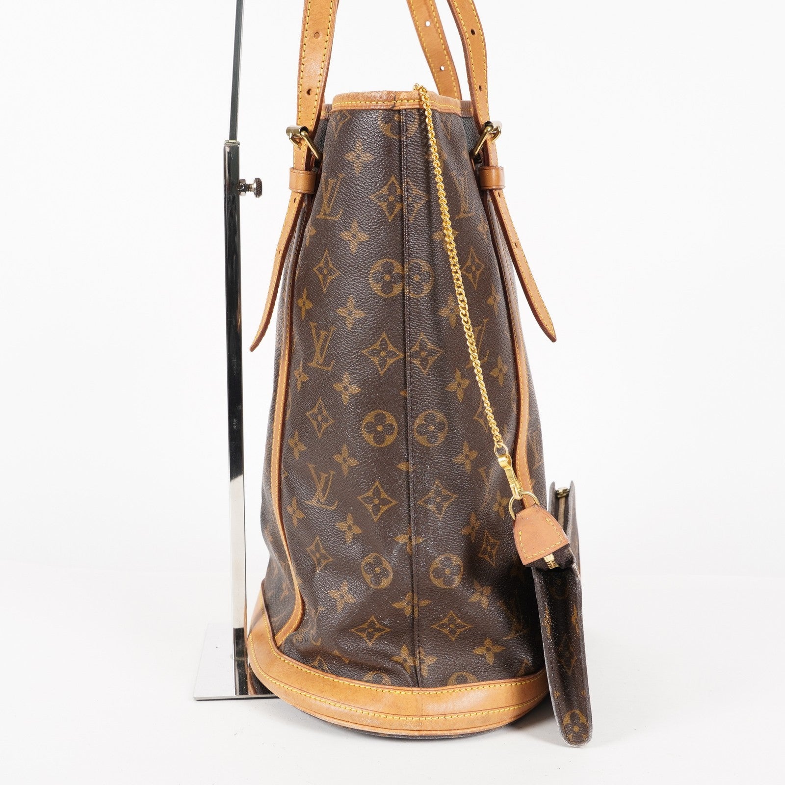 LOUIS VUITTON Monogram Bucket GM M42236 Shoulder Bag LV 05E143190013
