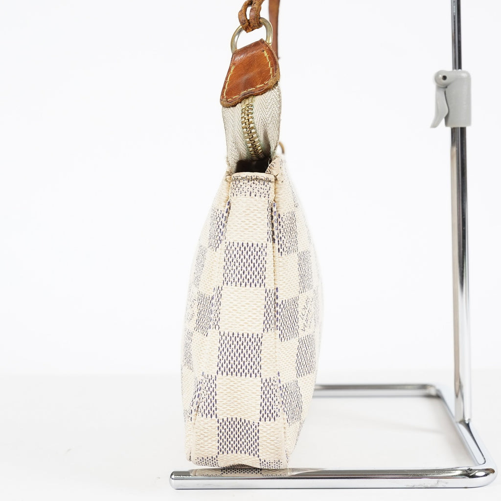 Louis Vuitton Damier Azur Pochette Accessoires N51121 Vintage Used 08A022516803