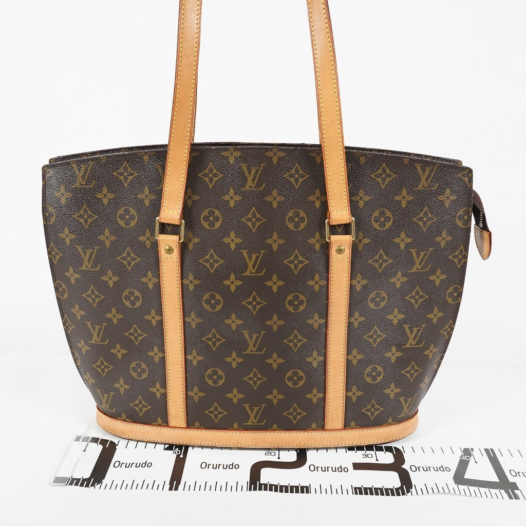 Louis Vuitton Babylone Monogram Brown Shoulder Tote Bag Used M51102 07E142530027