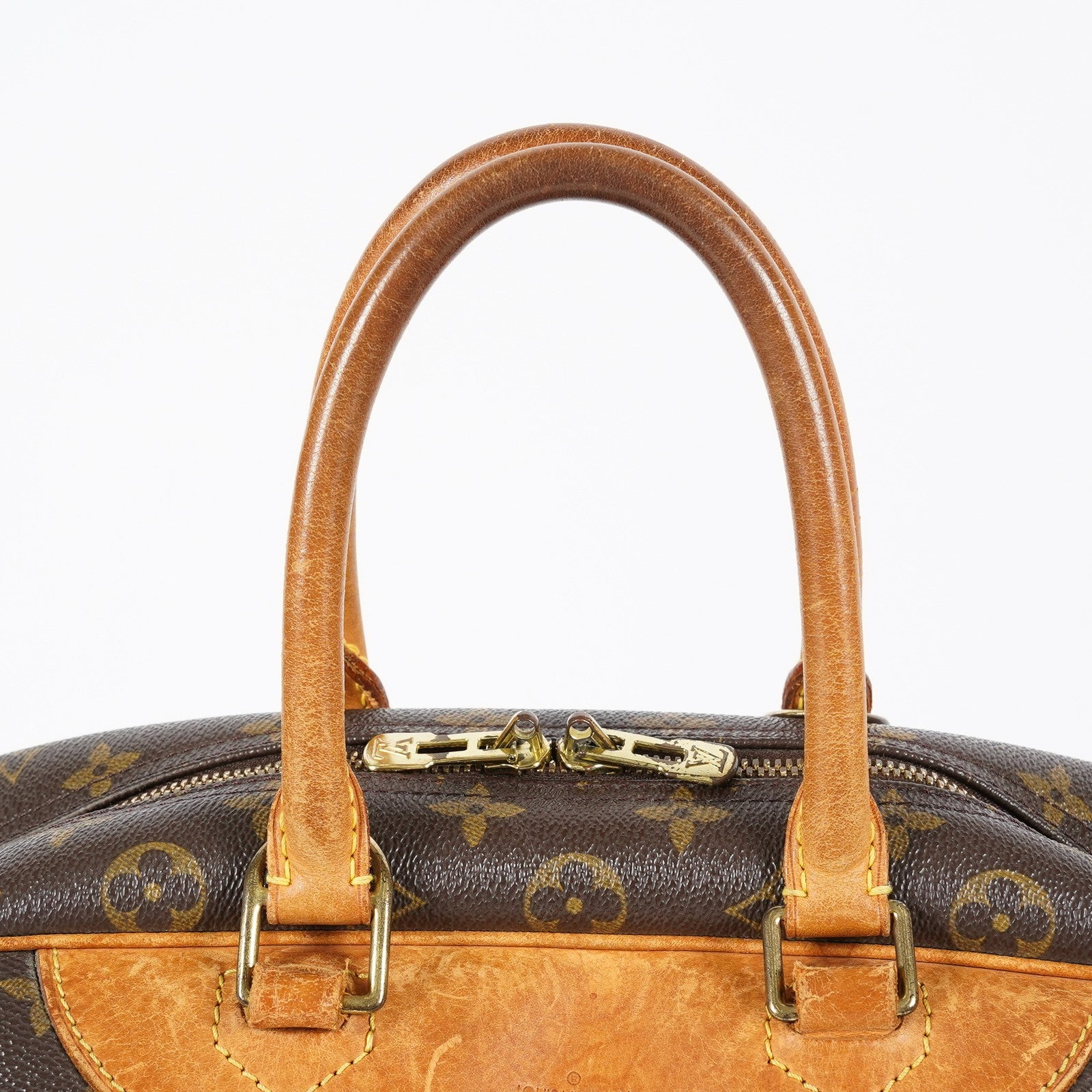 Louis Vuitton Deauville Monogram Canvas Brown Handbag M47270 07E042860029