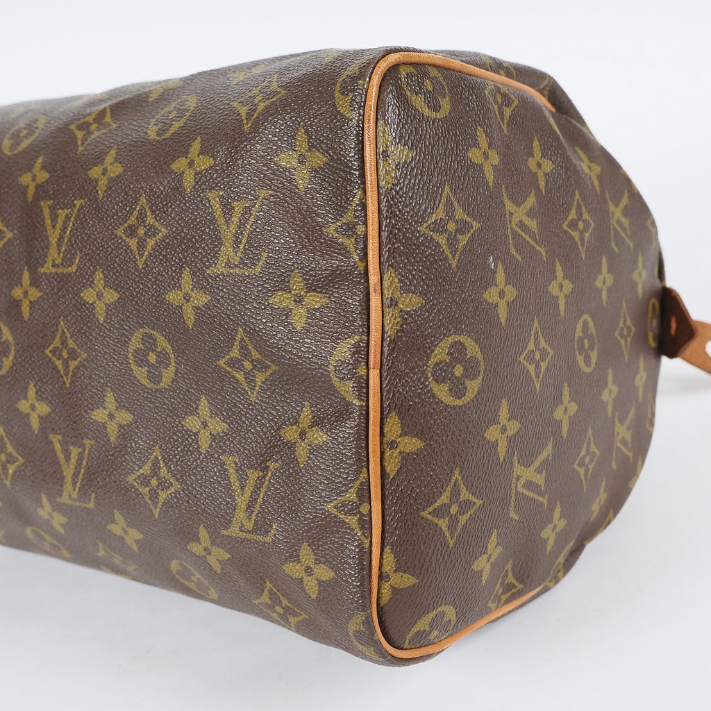 Authentic Louis Vuitton Monogram Speedy 30 Handbag vintage M41526 04A377207224