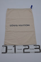 Louis Vuitton Dust Bag Storage Pouch Drawstring Beige Logo Authentic 28x33