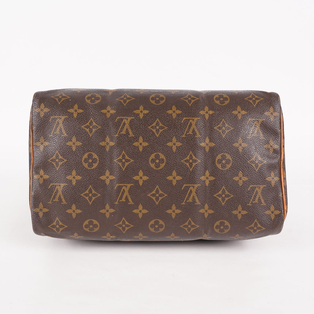 Authentic Louis Vuitton Monogram Speedy 30 M41526 Handbag vintage 06E226050029