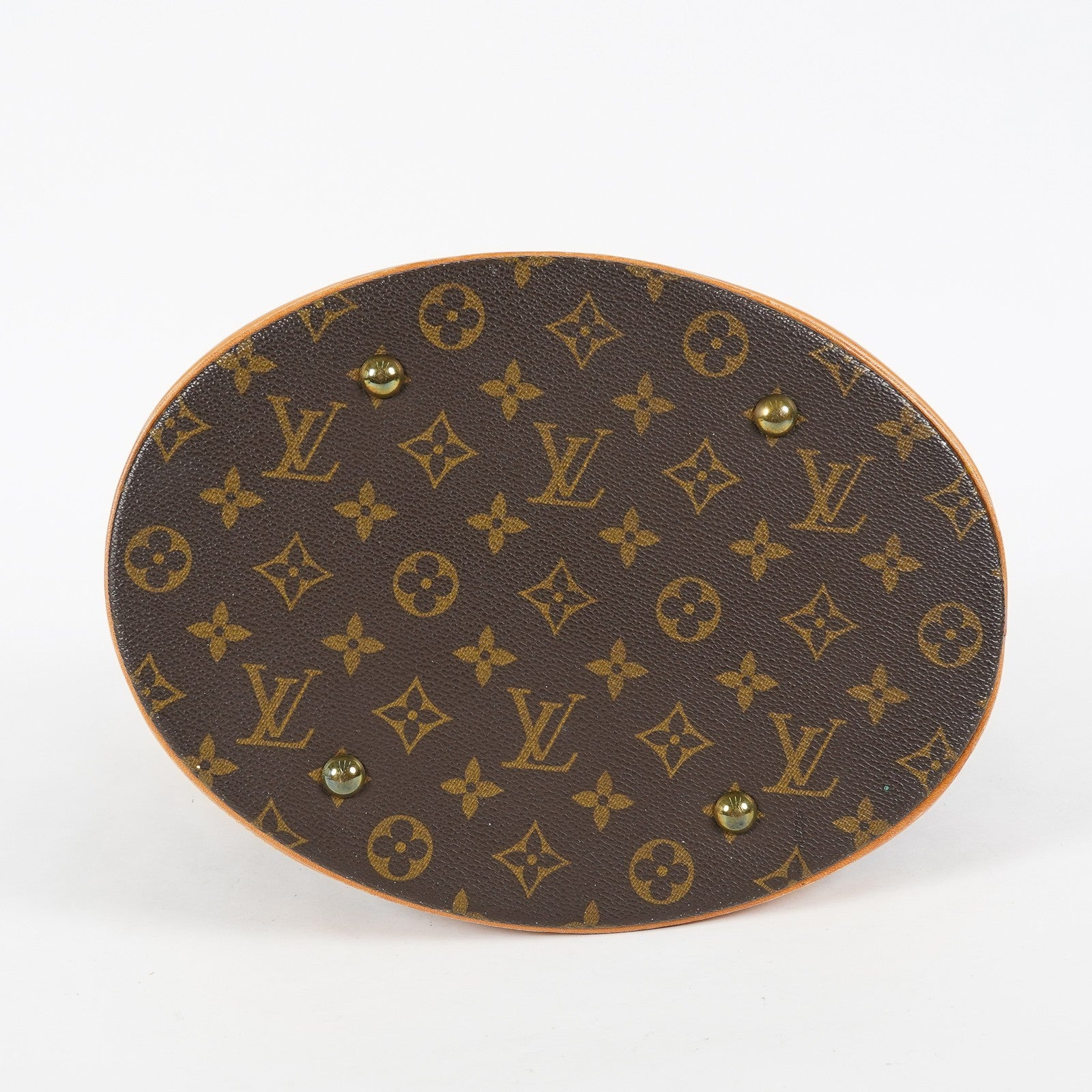 Louis Vuitton Vintage Bucket GM Monogram Brown Shoulder Bag M42236 07E182860017