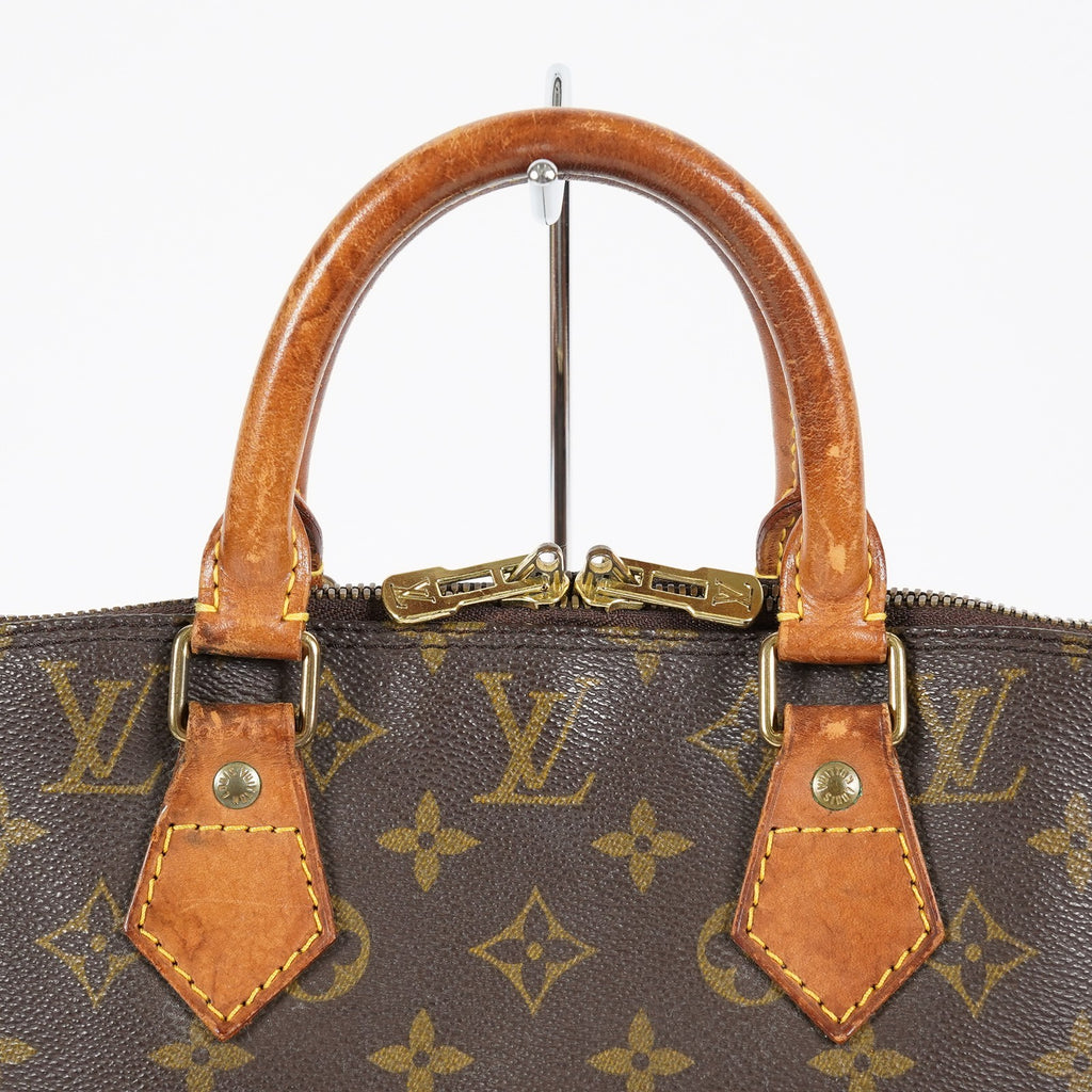 Louis Vuitton Alma PM Monogram Canvas Brown Handbag M51130 Vtg Used 08A242860003