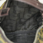 Fendi Zucca Accessory Pouch Shoulder Bag Brown Canvas Used 08E092420008