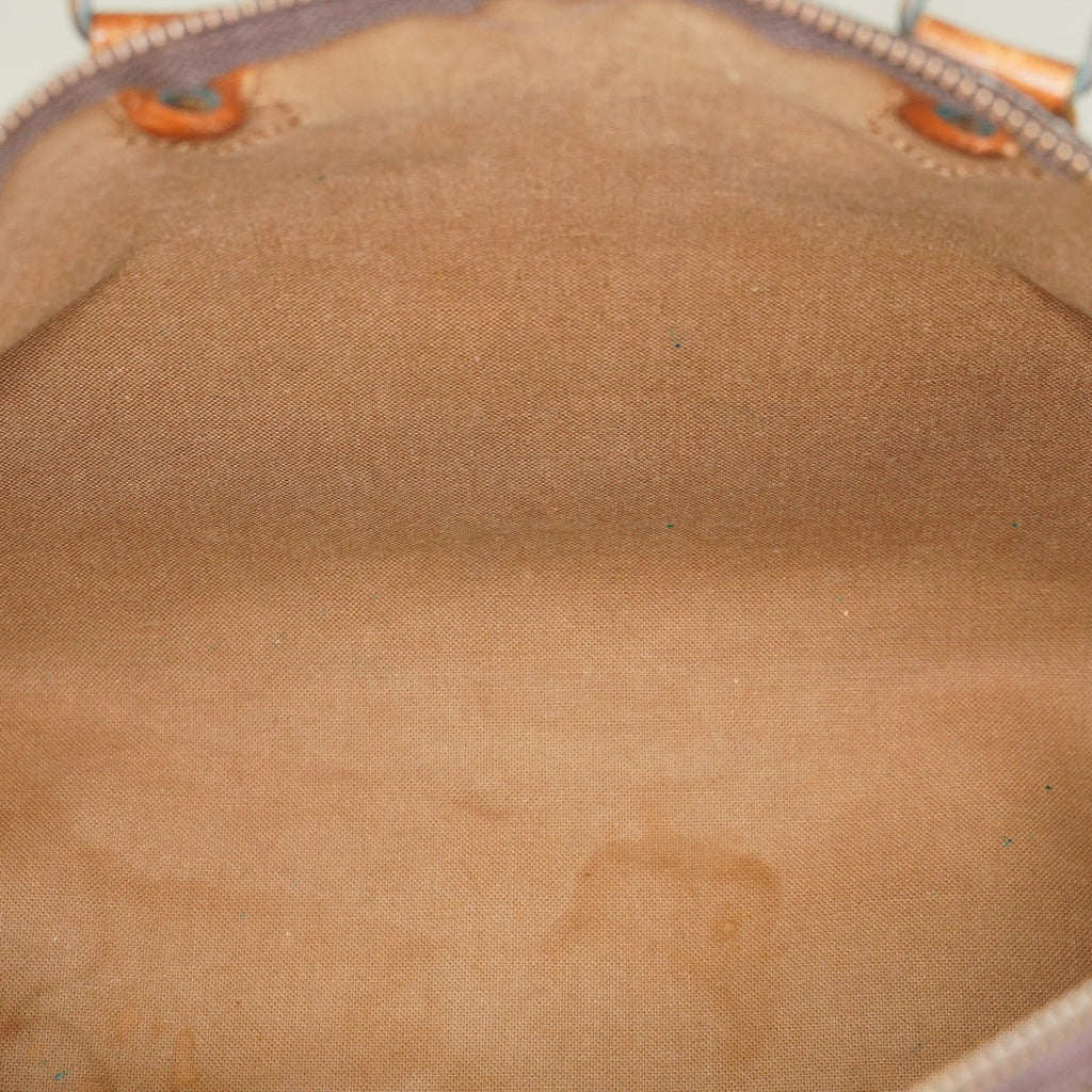 Louis Vuitton Speedy 35 M41524 Monogram Canvas Hand Bag Brown Used 07E103850017