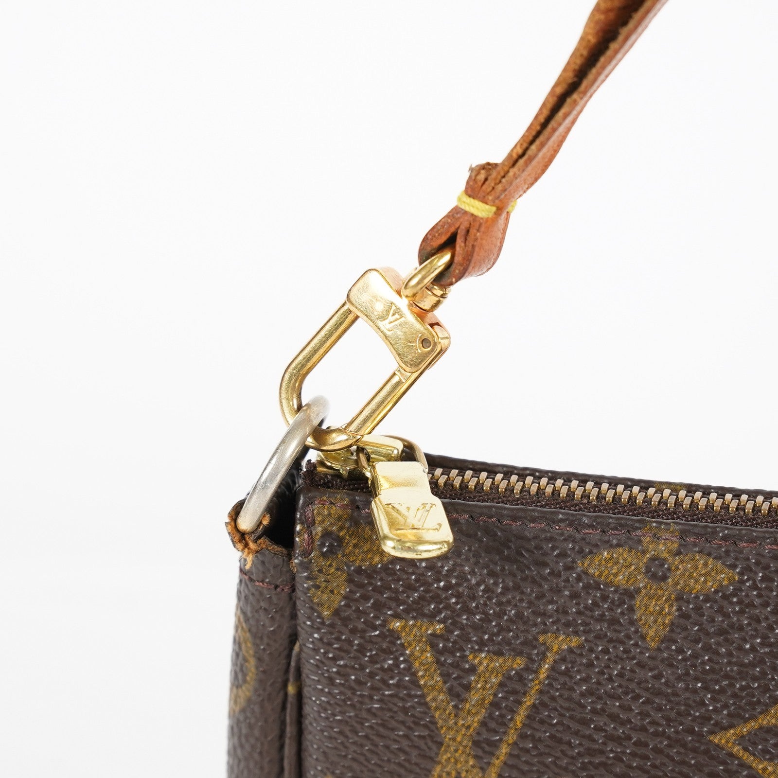 Louis Vuitton Pochette Accessoires M51980 Monogram Canvas Brown Bag 08E102970002
