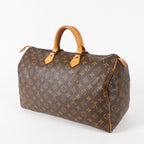 Authentic Louis Vuitton Monogram Speedy 40 Hand Boston Bag M41522 03E256050002