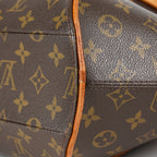 Louis Vuitton Ellipse MM M51126 Brown Monogram Canvas Handbag Used 08A033775203