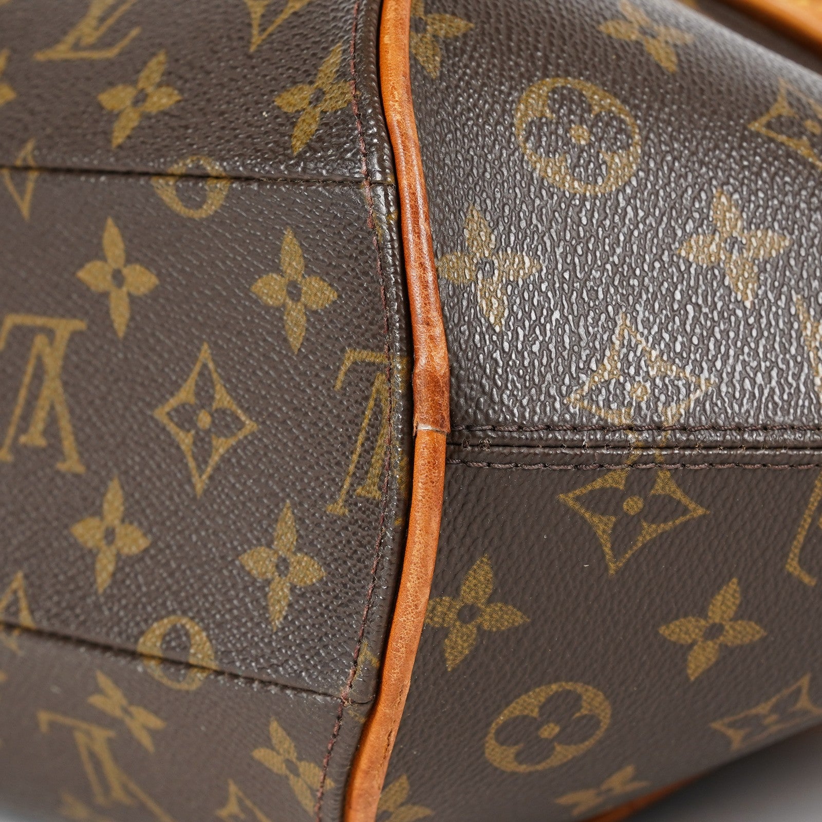 Louis Vuitton Ellipse MM M51126 Brown Monogram Canvas Handbag Used 08A033775203