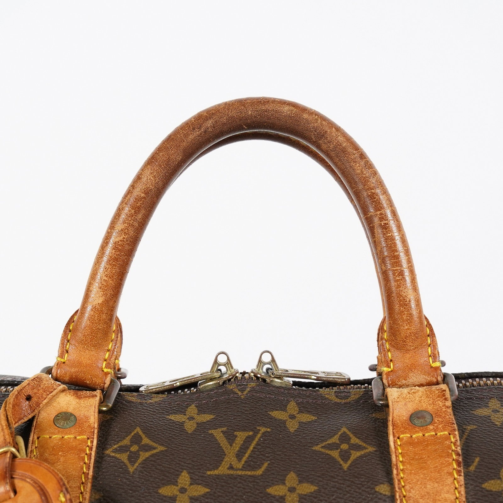 Louis Vuitton M41422 Monogram Keepall Bandouliere Boston Bag Used 07E033080027