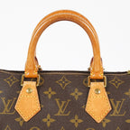 Louis Vuitton Monogram Speedy 25 Boston Handbag Brown Canvas M41528 07E057150029