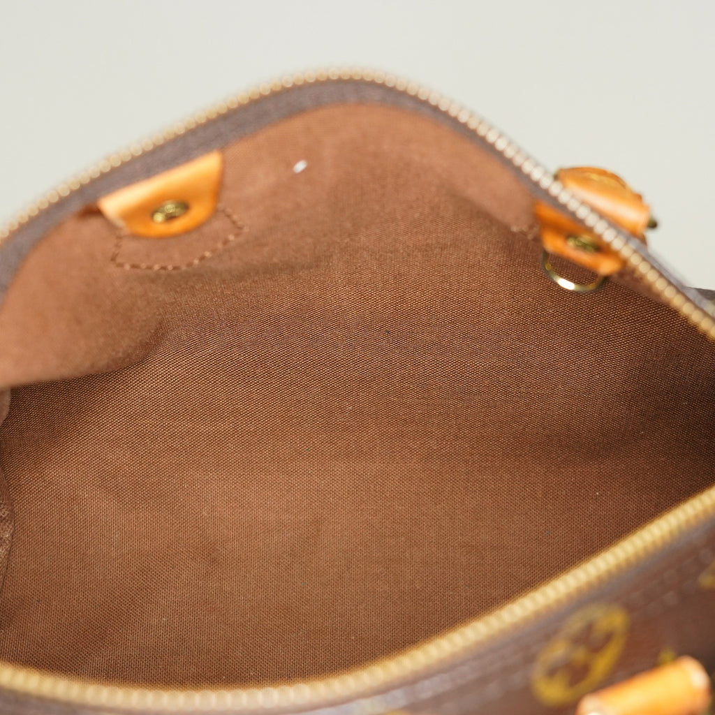 Authentic Louis Vuitton Monogram Speedy 25 Handbag vintage M41528 05E047370016