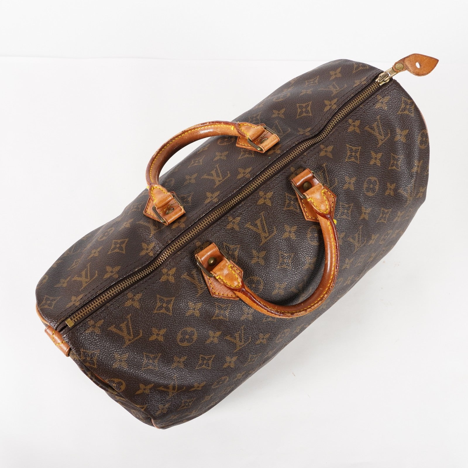 Authentic Louis Vuitton Monogram Speedy 40 Hand Boston Bag M41522 02E396050018