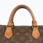 Louis Vuitton Monogram Speedy 30 Hand Bag M41526 Brown Vintage Used 07P034273507