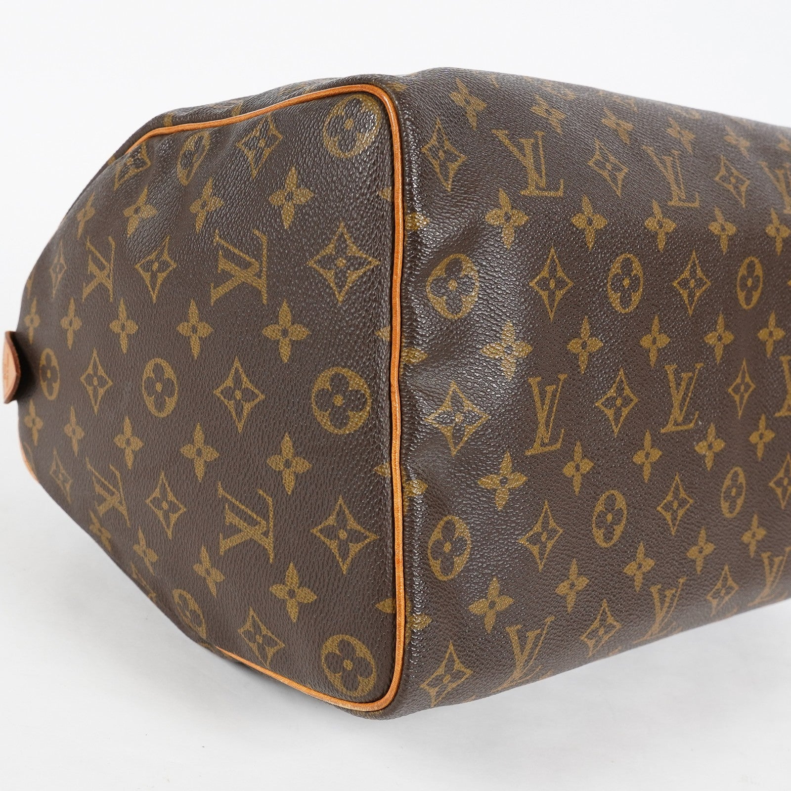 Louis Vuitton Speedy 35 M41107 Monogram Brown Hand Bag Used Vintage 07E076710016