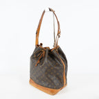 Louis Vuitton Noe M42224 Monogram Canvas Drawstring Shoulder Bag 09M404532008